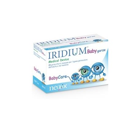 Sooft Italia Garza Oculare Medicata Iridium Baby 28 Pezzi