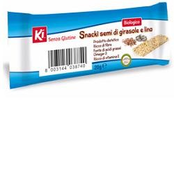 Ki Group Ki Snacki' Semi Di Girasole E Lino 20 G