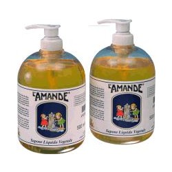 L'amande Marseille Sapone Liquido Vegetale Non Profumato 500 Ml