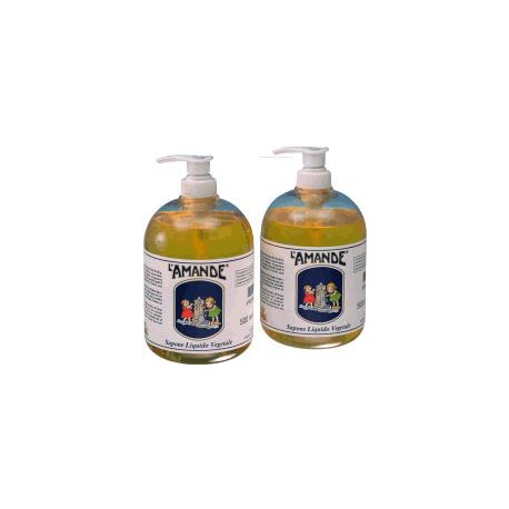 L'amande Marseille Sapone Liquido Vegetale Non Profumato 500 Ml