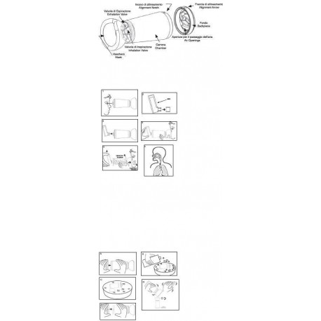 Air Liquide Medical Syst. Camera Distanziatrice Per Erogatori Spray Predosati L'espacemdi Con Valvola 200ml Per Neonati Colore A