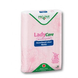 Federfarma. Co Ladycare Assorbenti Ipoallergenici Notte 10 Pezzi Profar