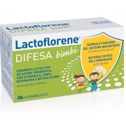 Montefarmaco Otc Lactoflorene Difesa Bambini 10 Flaconi 100 Ml