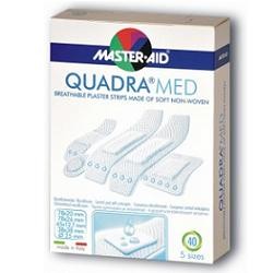 Pietrasanta Pharma Cerotto Master-aid Quadra Dermoattivo Formati Assortiti 40 Pezzi