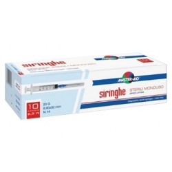 Pietrasanta Pharma Siringa Per Venipuntura Master-aid 2,5 Ml 10 Gauge 23 Pezzi