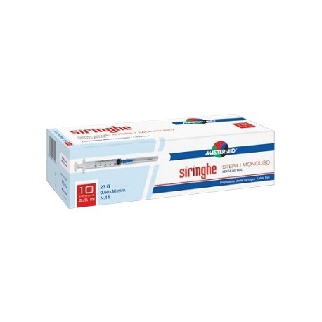 Pietrasanta Pharma Siringa Per Venipuntura Master-aid 5 Ml Gauge 23 10 Pezzi