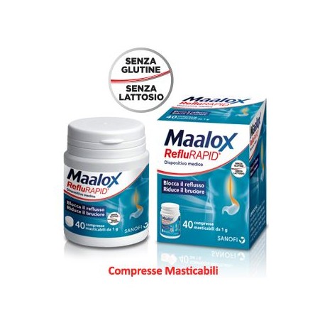 Sanofi Maalox Reflurapid 40 Compresse Promo