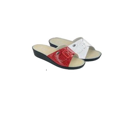 Dr. Scholl's Div. Footwear Mango Pelle Vern Rosso 40