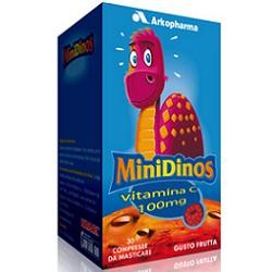 Arkofarm Minidinos Vitamina C 100mg 30 Compresse