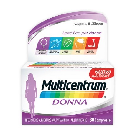 Pfizer Italia Div. Consum. Healt Multicentrum Donna 30 Compresse