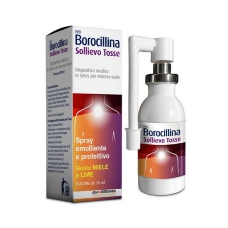 Alfasigma Neoborocillina Sollievo Tosse Spray 20 Ml