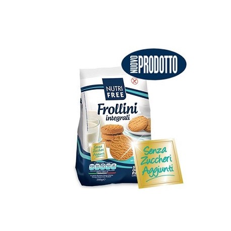 Nt Food Nutrifree Frollini Integrali Senza Zuccheri Aggiunti 250 G