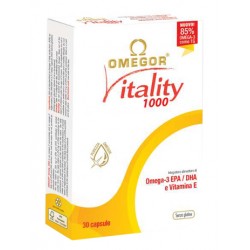 U. G. A. Nutraceuticals Omegor Vitality 1000 30 Capsule Molli