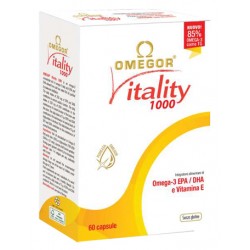 U. G. A. Nutraceuticals Omegor Vitality 1000 60 Capsule Molli