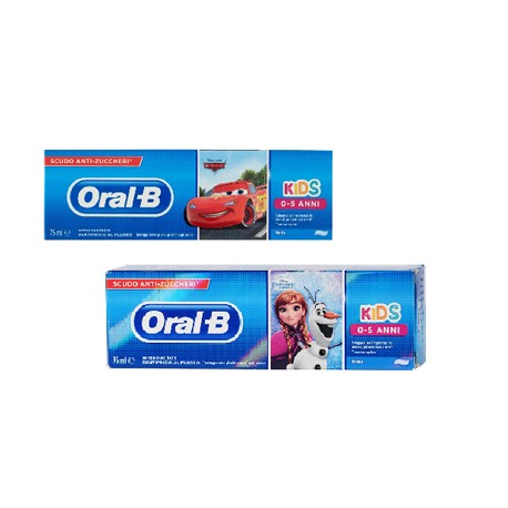 Procter & Gamble Oralb Man Cars&frozen Spazzolino Manuale 3-5 Anni 1 Pezzo