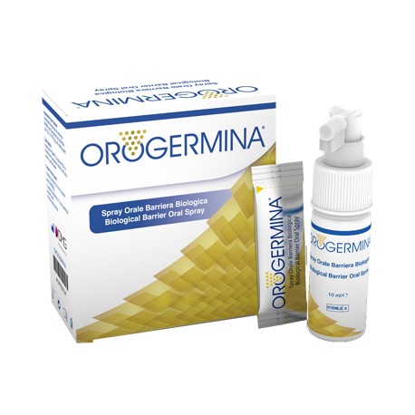 D. M. G. Italia Orogermina Spray Orale Confezione Contenente 2 Flaconi Da 10 Ml + 2 Bustine 1,15 G Di Liofilizzato + 2 Nebulizza