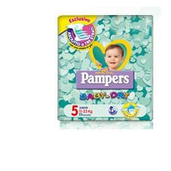 Fater Pampers Baby Dry Downcount Junior 17 Pezzi