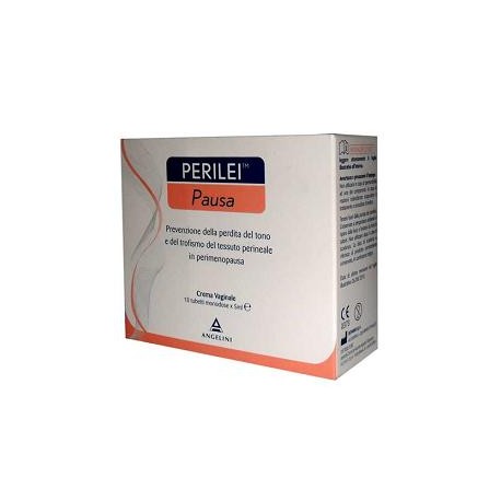 Angelini Perilei Pausa Crema Vaginale 10 Tubetti Monodose Da 5ml