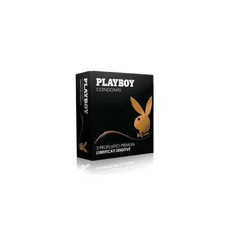 3gm Profilattico Playboy Lubrificato Sensitive 6 Pezzi