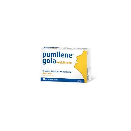 Montefarmaco Otc Pumilene Gola Miele Limone 24 Pastiglie