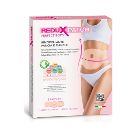 Planet Pharma Redux Patch Perfect Body Pancia E Fianchi 8 Pezzi