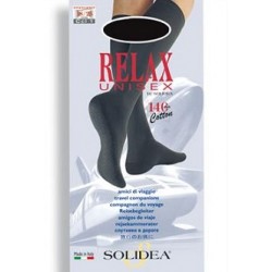 Solidea By Calzificio Pinelli Relax 140 Gambaletto Unisex Nero 4xl