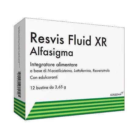 Alfasigma Resvis Fluid Xr Biofutura 12 Bustine