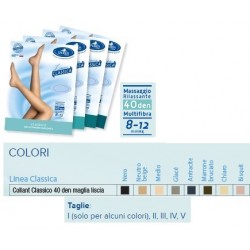 Desa Pharma Sauber Collant 40 Denari Colore Medio Maglia Liscia 2 Linea Classica