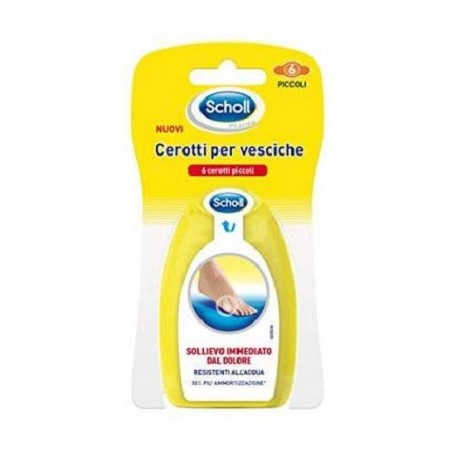 Dr. Scholl's Div. Rb Healthcare Scholl Cerotti Per Vesciche Piccoli 6 Pezzi