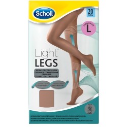 Dr. Scholl's Div. Rb Healthcare Scholl Lightlegs 20 Denari Taglia L Colore Nude 1 Paio