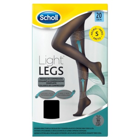 Dr. Scholl's Div. Rb Healthcare Scholl Lightlegs 20 Denari Taglia S Colore Nero 1 Paio