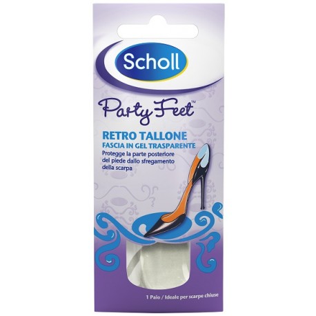 Dr. Scholl's Div. Rb Healthcare Plantare Ortopedico Per Retro Tallone Party Feet Scholl Gel Activ 1 Paio