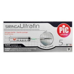 Pikdare Siringa Pic Ultrafine 5 Ml Ago 14 10 Pezzi