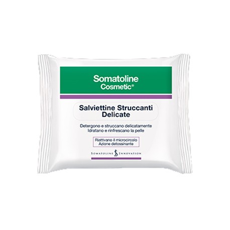 L. Manetti-h. Roberts & C. Somatoline Cosmetic Viso Salviette Struccanti Offerta Speciale 20 Pezzi