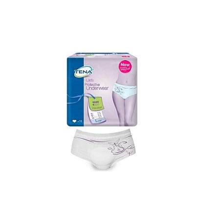 Sca Hygiene Products Pannolone A Mutandina Tena Lady Protectiv Underwear Discreet Media 12 Pezzi