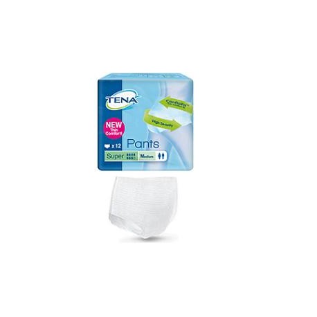 Sca Hygiene Products Pannolone Pull-up Tena Pants Super Taglia Medium 12 Pezzi