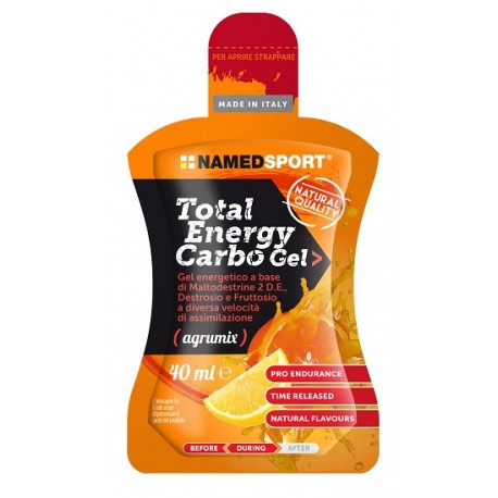 Namedsport Total Energy Carbo Gel Agrumix 40 Ml