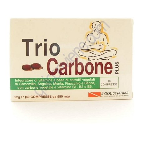 Pool Pharma Triocarbone Plus 40 Compresse