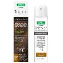 Specchiasol Tricolor Spray Ritocco Castano Chiaro 75 Ml