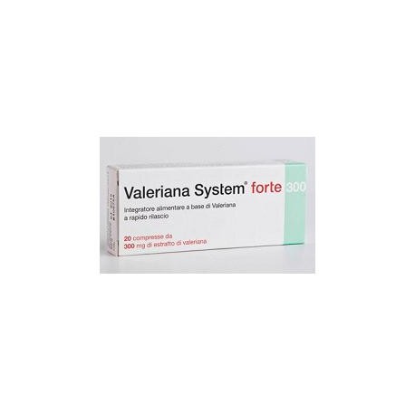 Sanifarma Valeriana System Forte 20 Compresse