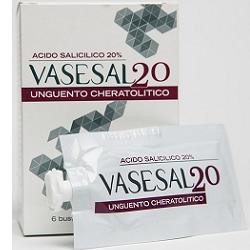 Eucare Vasesal 20 6 Bustine Pluridose Da 5 Ml Unguento Cheratolitico