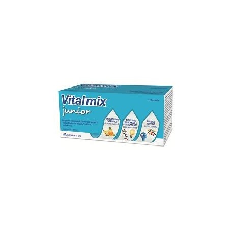 OFFERTA 1+1 Omaggio Vitalmix Junior 12 Flaconcini Integratore Multivitaminico Bambini