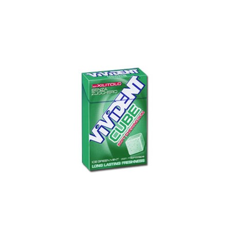 Perfetti Van Melle Italia Vivident Xylit Cube Ice Green