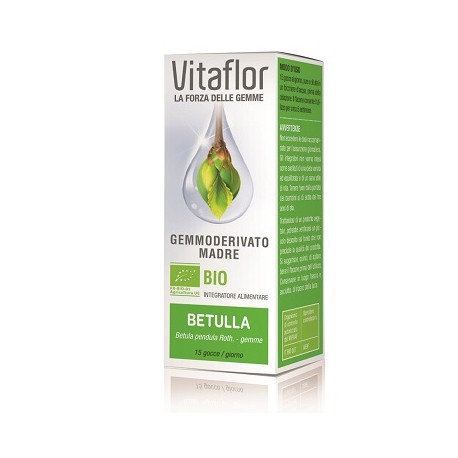 Nutrition & Sante' Italia Vitaflor Betulla Bio 15 Ml