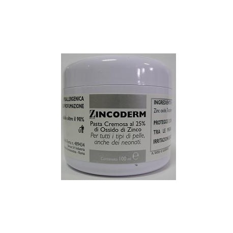 Bersan Zincoderm Pasta Cremosa 100 Ml