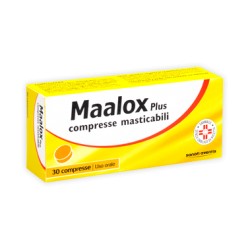 Maalox Plus 30 Compresse Masticabili 200 mg + 200 mg + 25 mg