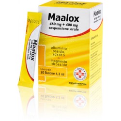 Maalox Sospensione Orale 20 Buste 460 mg + 400 mg