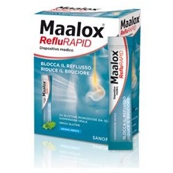 Maalox Reflurapid Sospensione Orale 20 Bustine Monodose 10 ML