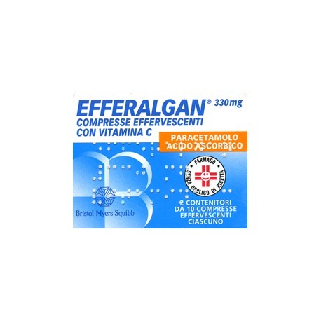 Bristol-myers Squibb Efferalgan 330 Mg Compresse Effervescenti Con Vitamina C