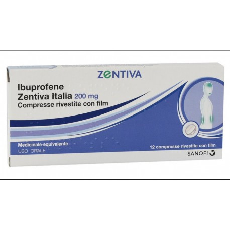 Ibuprofene Zentiva Italia 200 Mg Compresse Rivestite Con Film